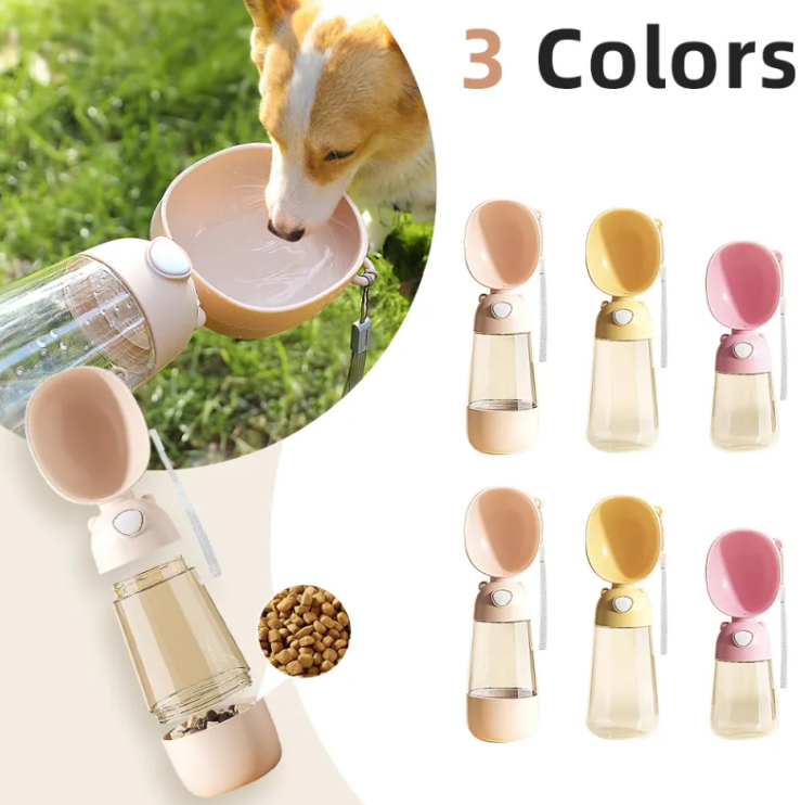 Dog Portable Water Bottle - Travel Water Dispenser