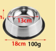 Non-Slip Dual-Use Stainless Steel Pet Bowl