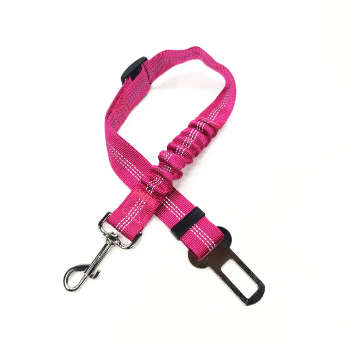 Pet Elastic Seat Belt - Car Safety Belt for Dogs & Cats