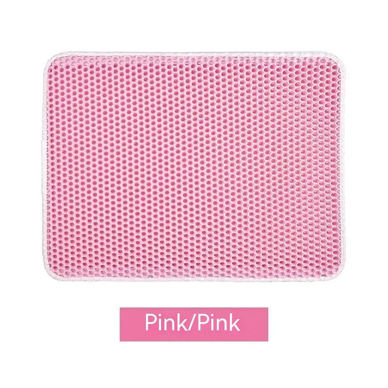 Cat Litter Trapping Mat - Honeycomb Litter Catcher