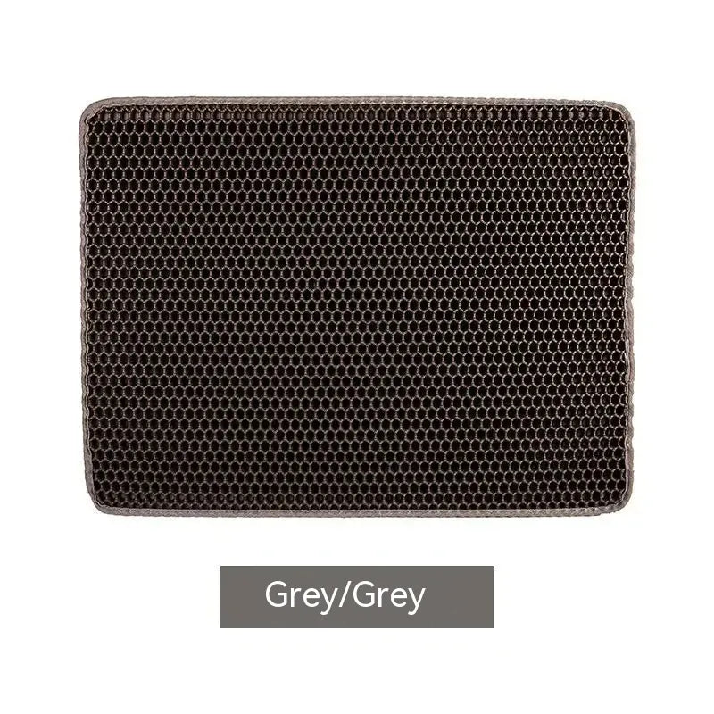 Cat Litter Trapping Mat - Honeycomb Litter Catcher