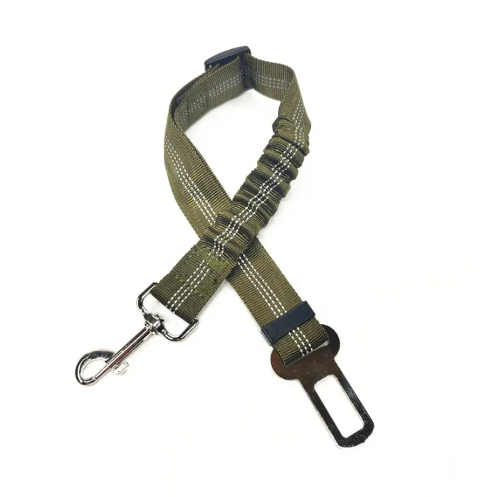 Pet Elastic Seat Belt - Car Safety Belt for Dogs & Cats
