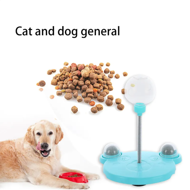 Paw Play Interactive Food Dispensing Tumbler for Dogs & Cats
