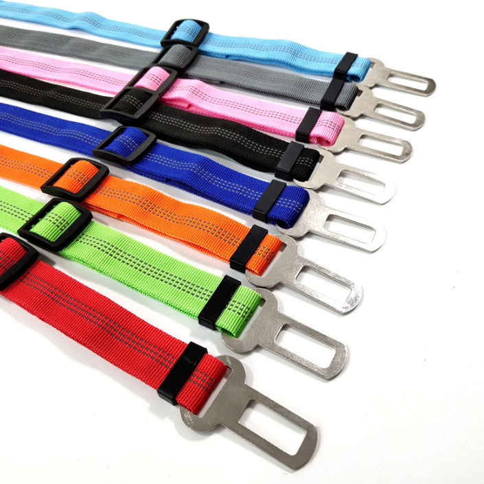 Pet Elastic Seat Belt - Car Safety Belt for Dogs & Cats