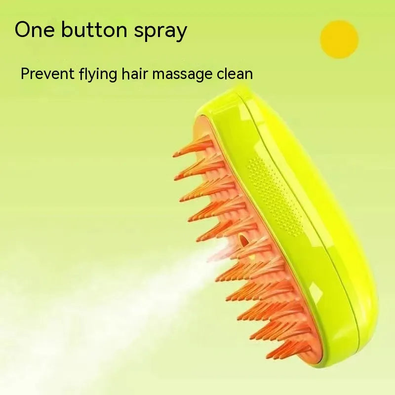 Self Cleaning Pet Brush - Spiral Comb Grooming Tool for Dogs & Cats