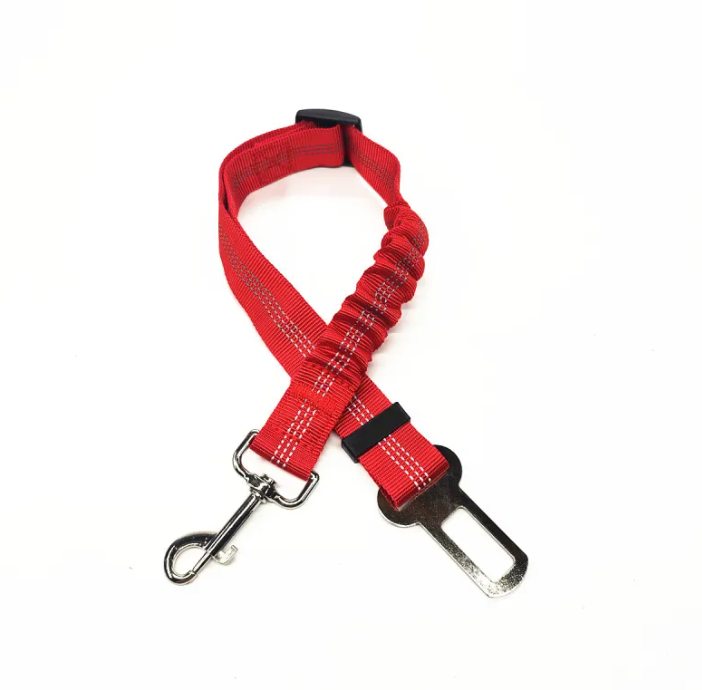 Pet Elastic Seat Belt - Car Safety Belt for Dogs & Cats